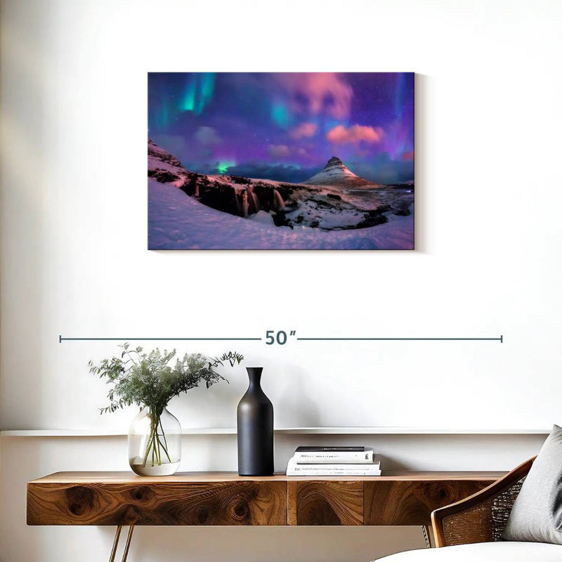 Alvord Magical Kirkjufell Aurora, H 20 po x l 30 po