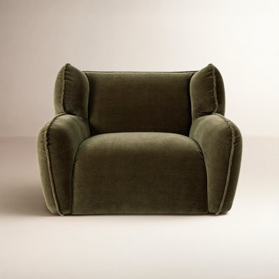 Pine Swivel Club Chair