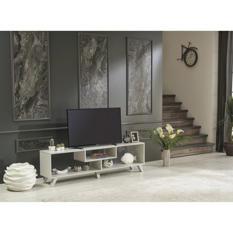 Meuble télé 67 po Mid Century Modern