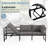 Wicker 7 - Person Garden Lounge Set with Cushions
