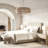 Antibes Upholstered Panel Bed-120195642