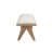 Lewis Sumire Upholstered Bench In Ginger And Natural Linen