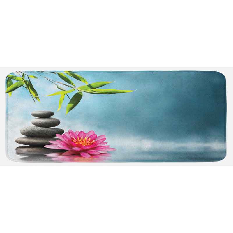 Eclectic Polyester Kitchen Mat