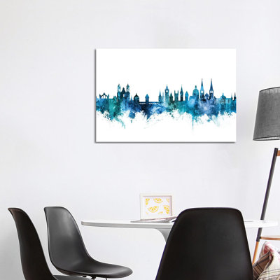 Lucerne, Switzerland Skyline by Michael Tompsett - Wrapped Canvas Gallery-Wrapped Canvas Giclée