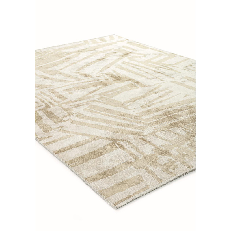 Abstract Pattern Area Rug, Square 9'