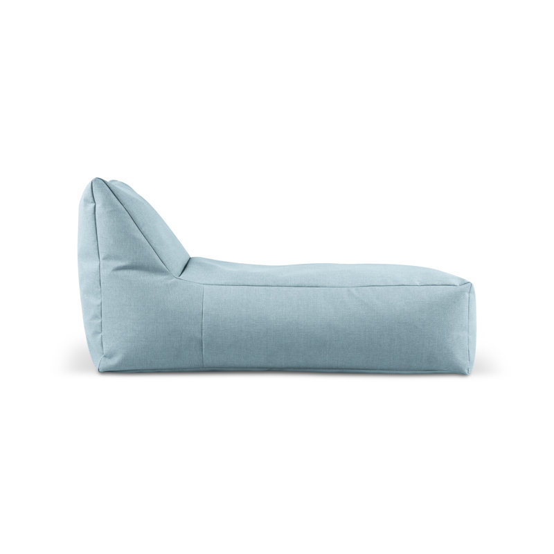 Outdoor Friendly Bean Bag Lounger, Azure