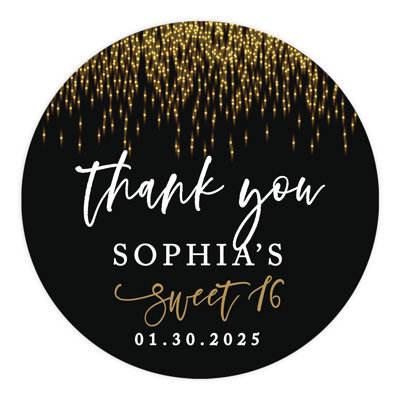 Paper Birthday Thank You Cards