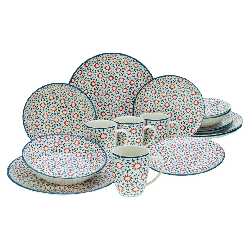 Stella Piece Dinnerware Set - Service for 4