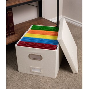 Decorative File Storage Boxes - Wayfair Canada