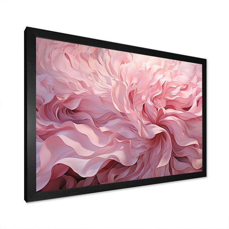 «Absecon - Abstract Spirals», art mural, H 12 po x l 20 po x P 1 po, Impression noire sur toile encadrée