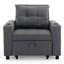Mianna Tufted Back Sofa Bed with Storage