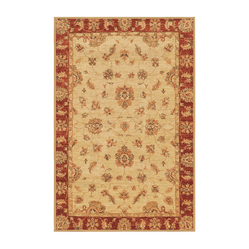 Tapis décoratif multicolore à motif abstrait, Rectangle 2 pi x 4 pi