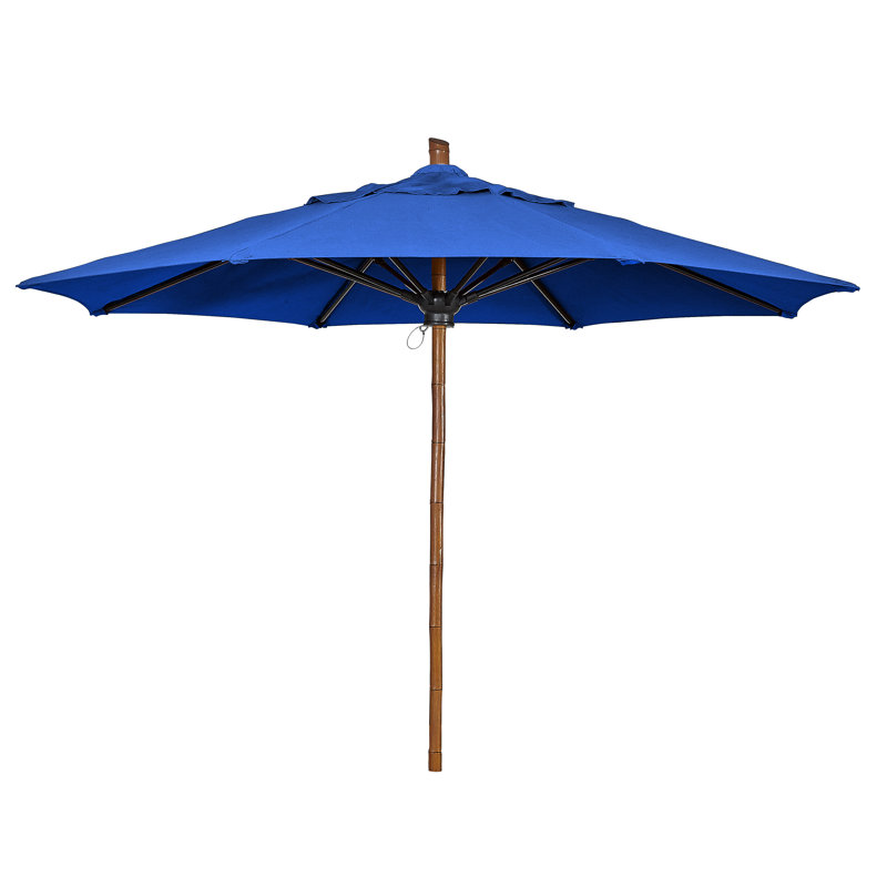Parasol de marché 9 pi Prestige, Bleu pacifique