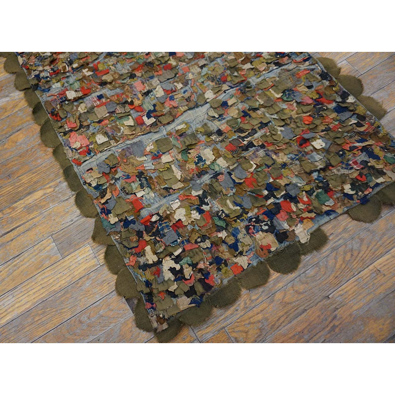 Hand Knotted Wool Floral Area Rug in Multicolored