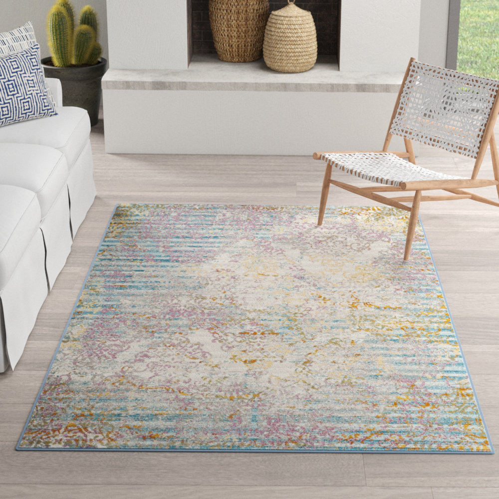 Bruckmann Performance Oriental Rug Bungalow Rose Rug 