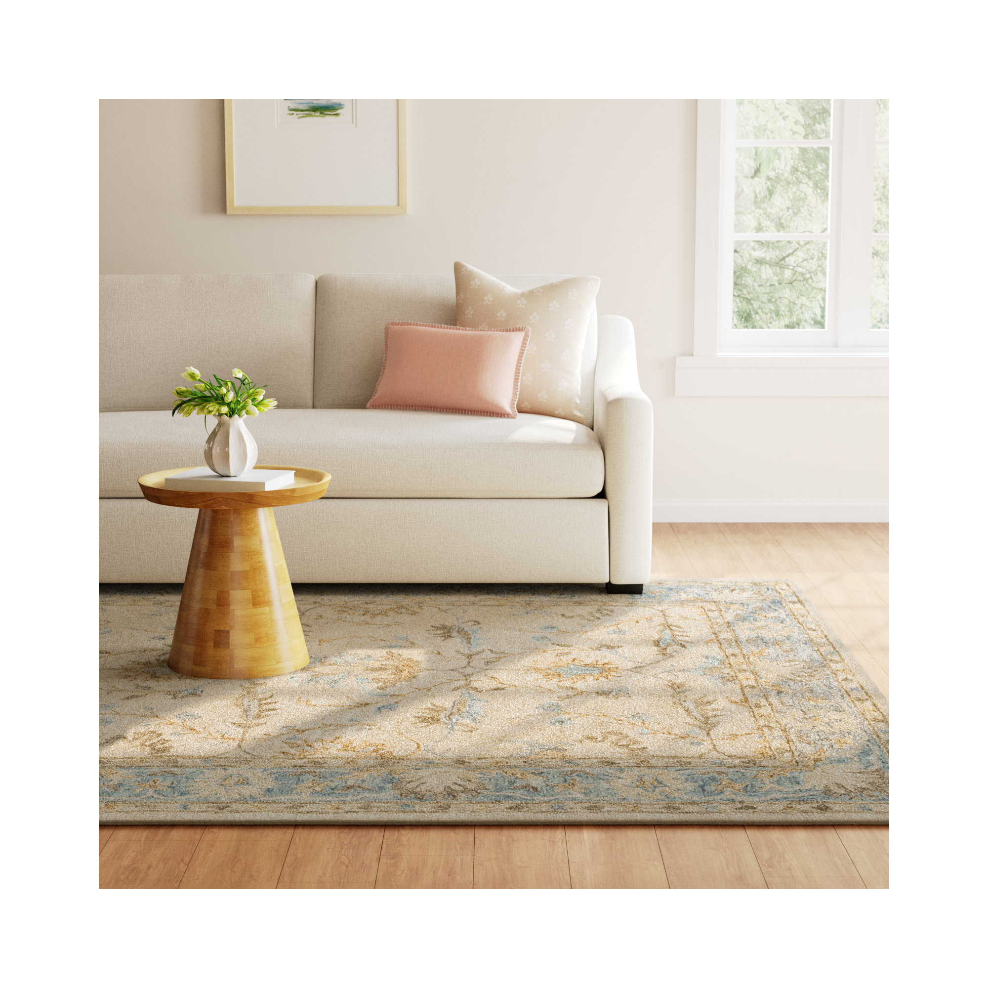 Sienna Hand Tufted Wool Rug, Rectangle 8' x 10'