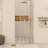 36 In. W X 72 In. H Pivot Semi-Frameless Shower Door In Brushed Nickel Finish-120047404