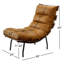 Chaise d'appoint rembourrée Malin-1048834239