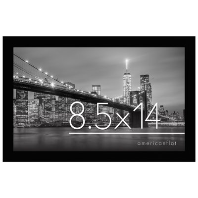 Damaine Signature Picture Frame - Engineered Wood and Shatter-Resistant Glass