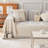 Chenille Sofa Cover Blanket Couch Cover Multifunctional Sofa Protectortowel Geometric Line Pattern Non-slipwith Tassel-104829006-104829010