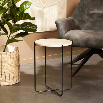 Armando Trestle End Table