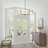 34" Copper 6-light Dimmable Modern Chandelier Sloped Ceiling Adaptable