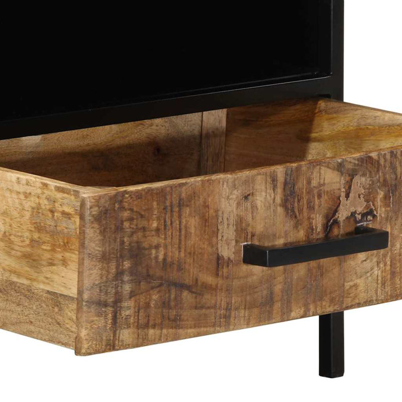 Solid Wood Coffee Table with Storage