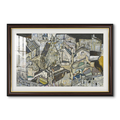 Mödling II, 1918 - Egon Schiele - Estampe encadrée sur mesure