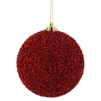 Ornement boule de 140mm Vp Tinsel