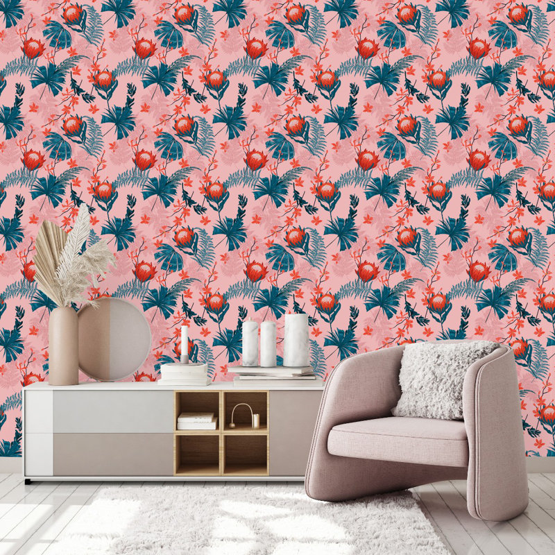 Panneau de papier peint Karynn, L 2,08 pi x L 18,75 pi