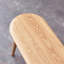 Banc de salle à manger et de chêne en bois - demi-rond, salon spacieux, confortable