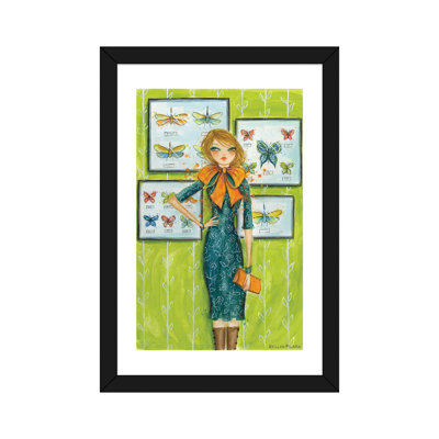 «Best Dress Butterfly Bow», art encadré