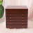 Wood Jewelry Box + Mirror