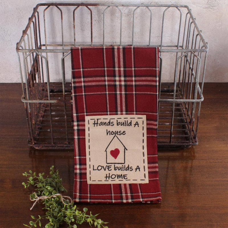 Hands House Love Home Towel