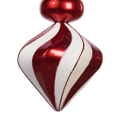 Ornement faîteau de noël peppermint