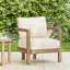 Chaise de patio avec coussins Weksler