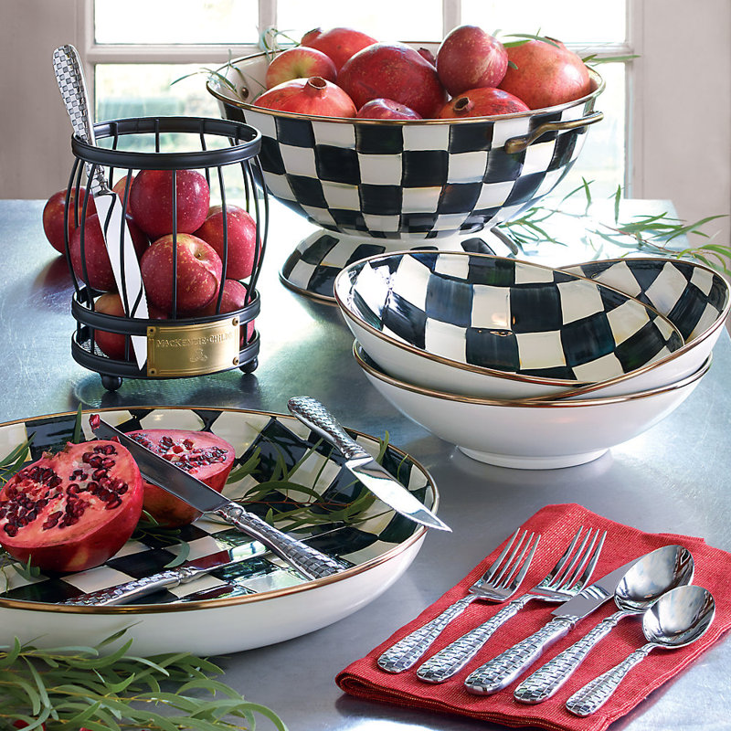 Everything Bowl, White/Black