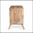 Stylish - Style 2 -Drawer 2 -Door Cabinet , Mango Wood In Natural Finish