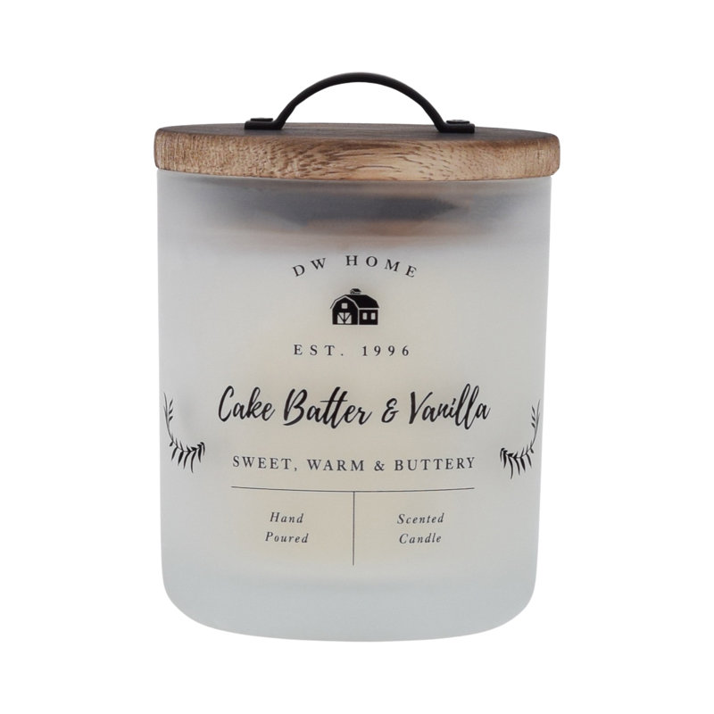 Bougie parfumée à la vanille, Pot 9 oz.