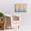 «Golden Birches Spice» par Danhui Nai, art mural sur toile-2109491585