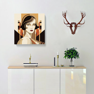 Art Deco Woman Mid-Century - Print