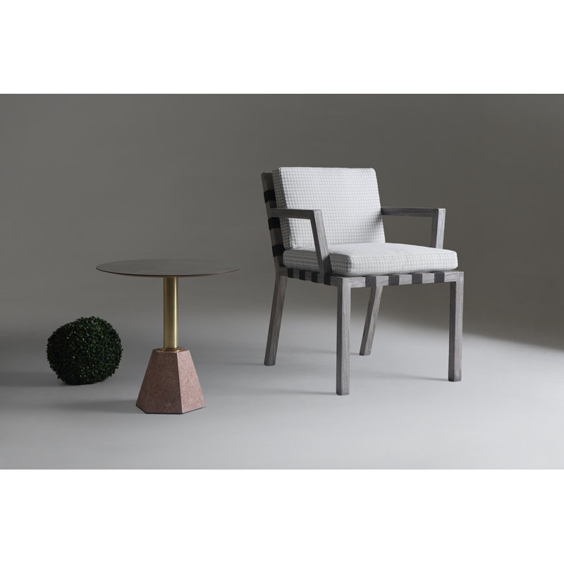 Strap Outdoor Teak Dining Armchair