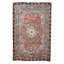 Heriz Checked Red Washable Rug-916999055