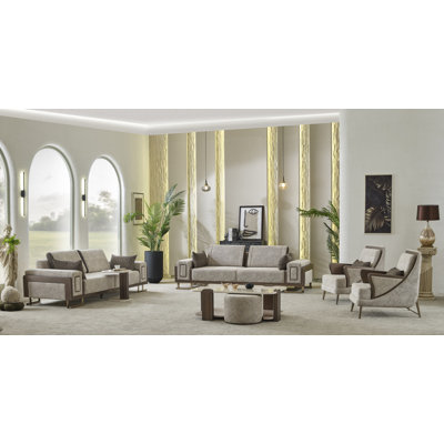 Remke 5 - Piece Living Room Set