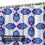 Rideau de douche transparent transparent, rideaux de douche pour la salle de bain avec 12 crochets-130017441