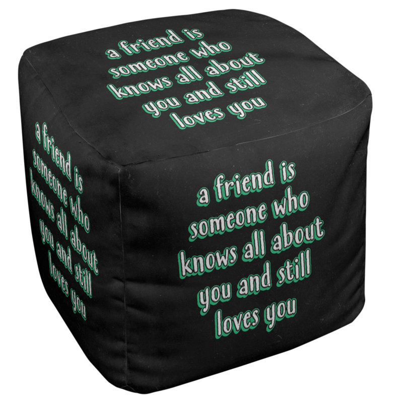 Upholstered Ottoman, Green