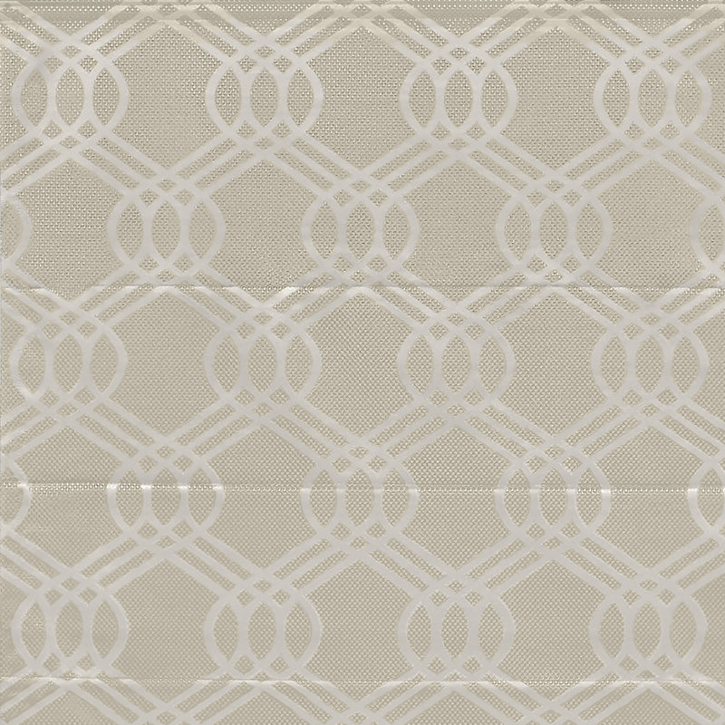 Rideau romain 100% occultant Exclusive Home Prague Trellis, l 23 po, Naturel