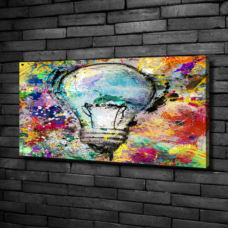 Bulb - Wrapped Canvas Print
