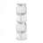 Daly 4-Tier Freestanding Rotating 360 Display Bookshelf, Bookcase, Storage Rack, White