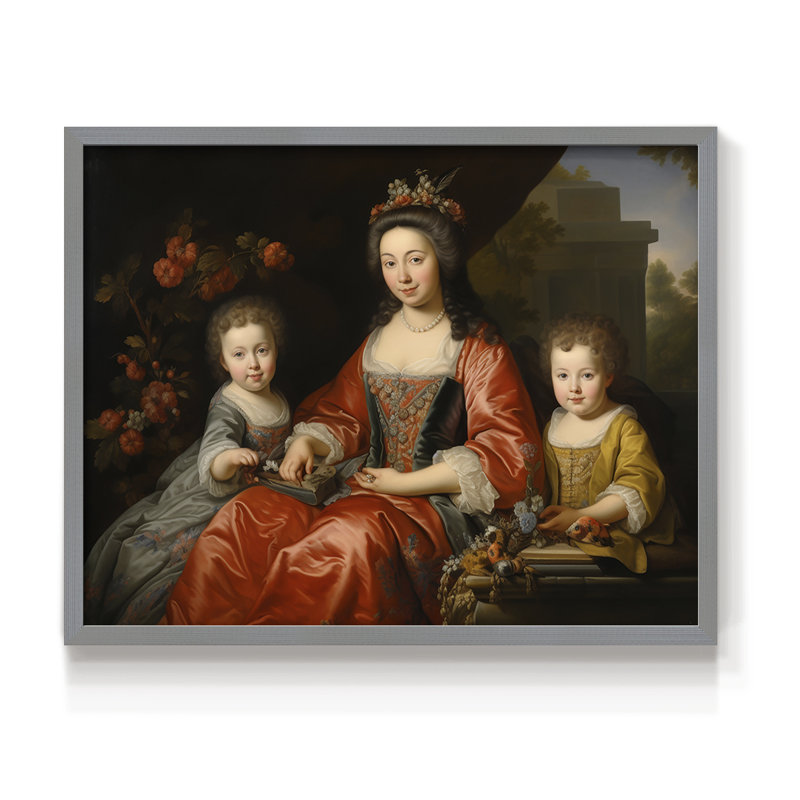 Angels From Above-XXXV III - Reproduction encadrée - Restickable, H 16 po x l 20 po, Cadre gris
